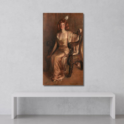 Evalina Palmer Sicilianos Alice Pike Barney apb28 quadro stampato su tela
