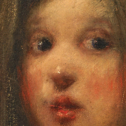 Infanta Alice Pike Barney apb42 quadro stampato su tela