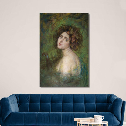 La Cicala Alice Pike Barney apb49 quadro stampato su tela