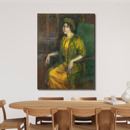 Laura Dreyfus Barney Alice Pike Barney apb57 quadro stampato su tela