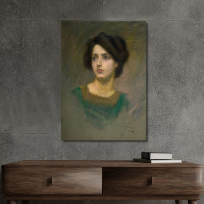 Monica Alice Pike Barney apb77 quadro stampato su tela