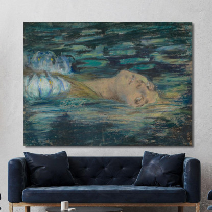 Ofelia Alice Pike Barney apb91 quadro stampato su tela