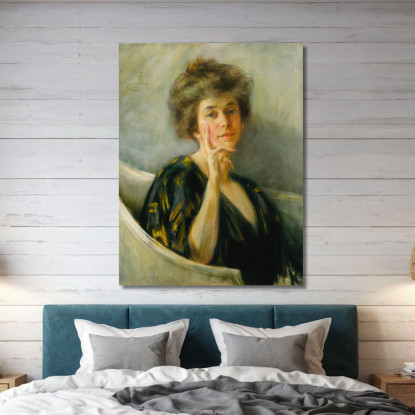 Autoritratto In Riposo Alice Pike Barney apb96 quadro stampato su tela