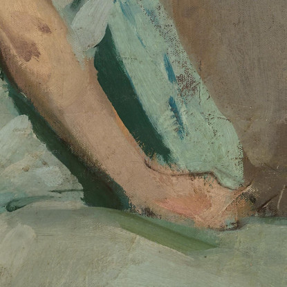 Studio Di Una Donna Seduta Alice Pike Barney apb104 quadro stampato su tela