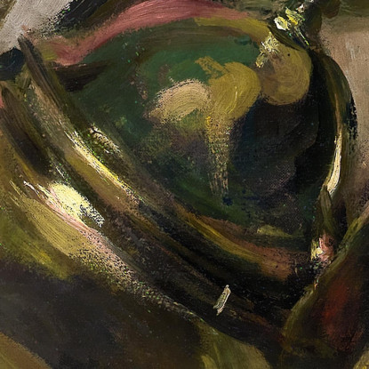 Il Bollitore D'Ottone Alice Pike Barney apb107 quadro stampato su tela