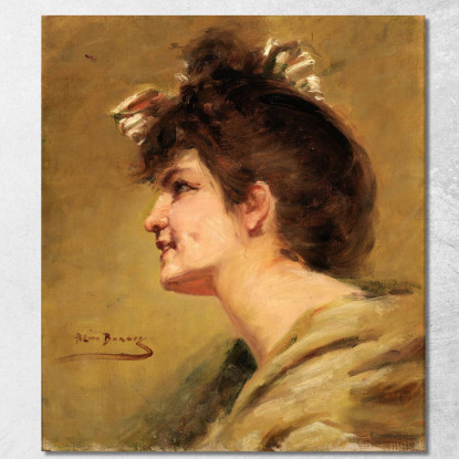 La Fossetta Alice Pike Barney apb110 quadro stampato su tela