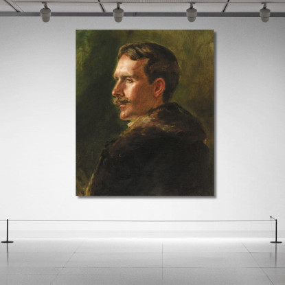 La Pelliccia Alice Pike Barney apb113 quadro stampato su tela