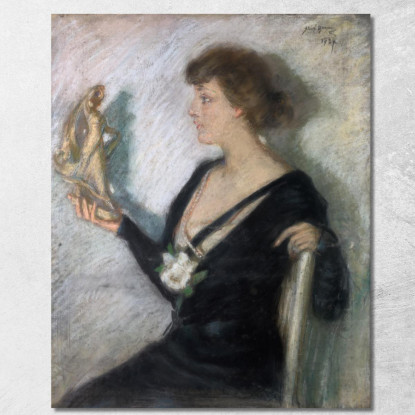 La Figura Di Tanagra Alice Pike Barney apb119 quadro stampato su tela