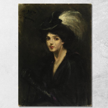 Paradiso Bianco Alice Pike Barney apb124 quadro stampato su tela