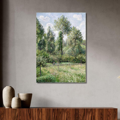 Pioppi Éragny 1895 Camille Pissarro cps57 quadro stampato su tela