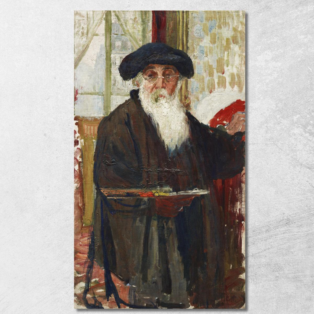 Autoritratto Ca 1898 Camille Pissarro cps63 quadro stampato su tela
