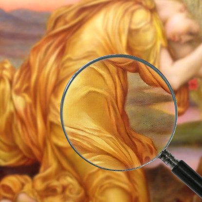 Demetra In Lutto Per Persefone Evelyn De Morgan emg13 quadro stampato su tela