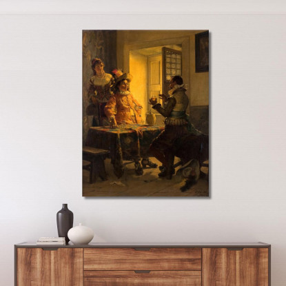 Una Buona Annata Cesare Auguste Detti cad5 quadro stampato su tela