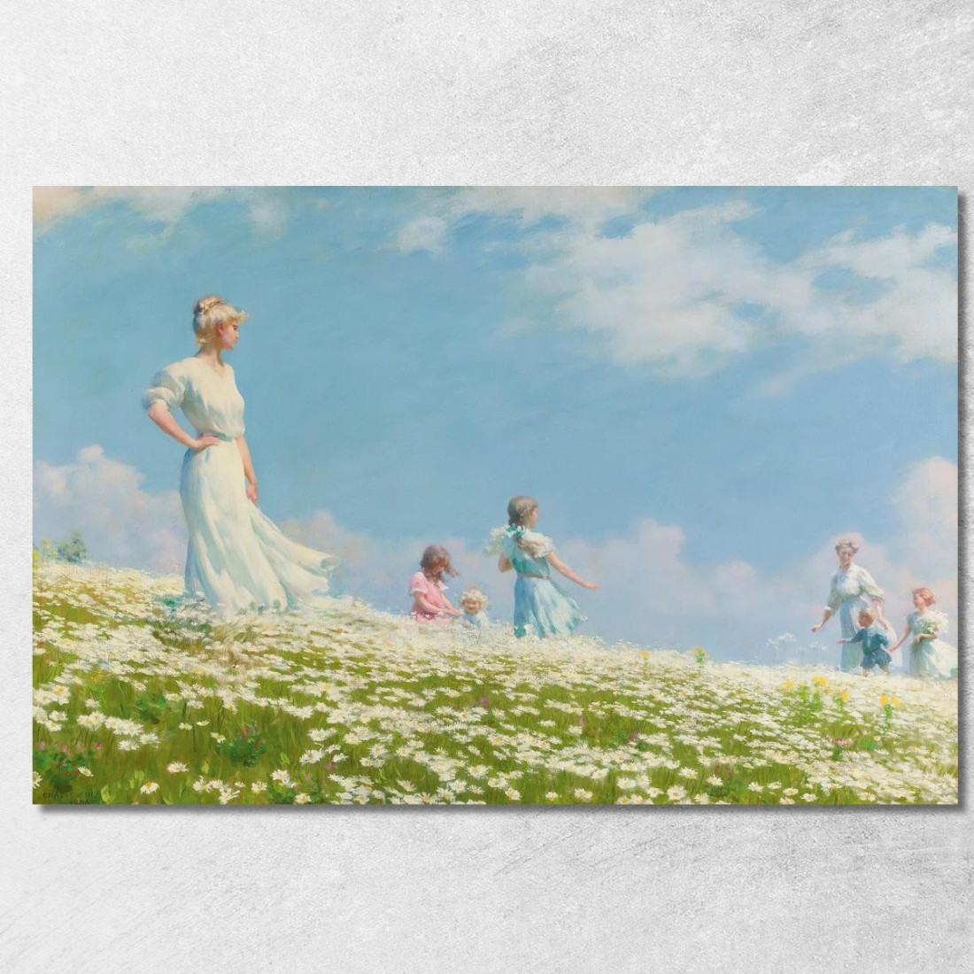 Estate Charles Courtney Curran ccc24 quadro stampato su tela