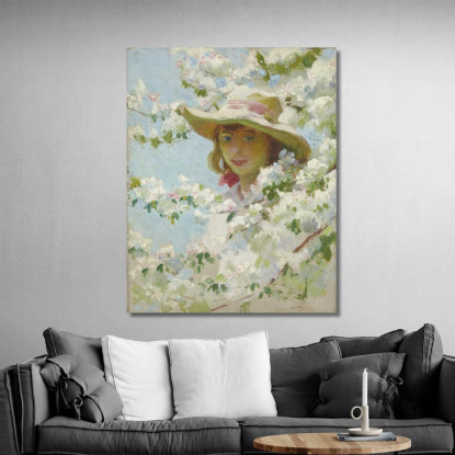 Senza Titolo Charles Courtney Curran ccc31 quadro stampato su tela