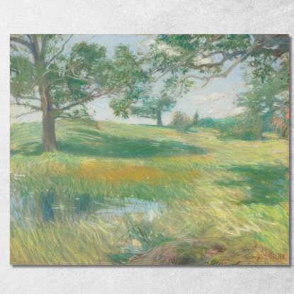 Prati Childe Hassam chs38 quadro stampato su tela