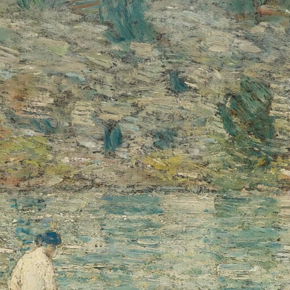 Pomeriggio D'Estate Childe Hassam chs69 quadro stampato su tela