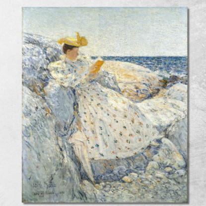 Luce Solare Estiva Isole Di Shoals Childe Hassam chs70 quadro stampato su tela