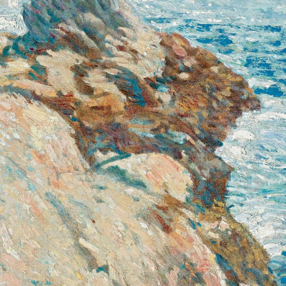 Le Isole Di Shoals Di Appledore Promontorio Orientale Childe Hassam chs75 quadro stampato su tela