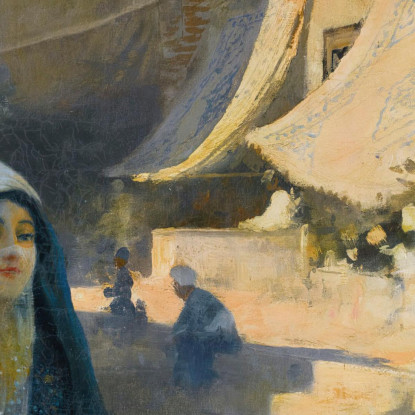 Capire Il Bazar Edwin Lord Weeks elw22 quadro stampato su tela
