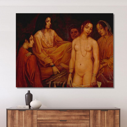 All'Harem Emile Bernard ebr3 quadro stampato su tela