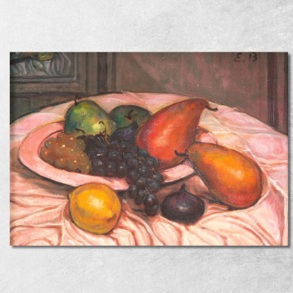 Natura Morta Con Frutta Emile Bernard ebr28 quadro stampato su tela