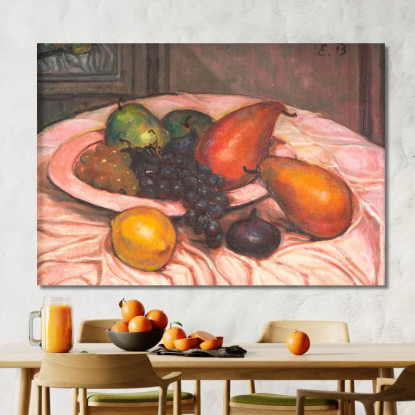 Natura Morta Con Frutta Emile Bernard ebr28 quadro stampato su tela