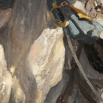 Smontò Il Quarto Soldato Che Muoveva I Cavalli Guidati Frederic Remington frm13 quadro stampato su tela