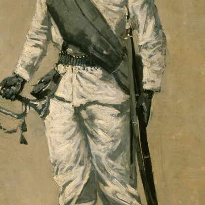 Uno Degli Uomini Di Gomez Frederic Remington frm28 quadro stampato su tela