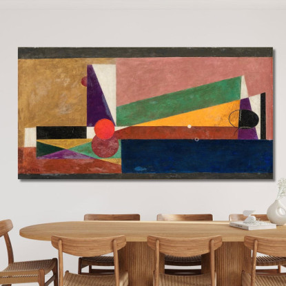 Carattere Bugiardo Georges Valmier gvl59 quadro stampato su tela