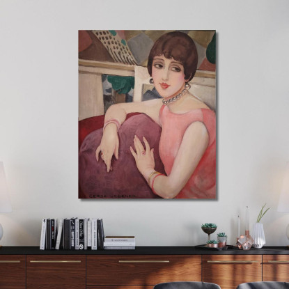 Lili Elbe Einar Wegener Gerda Wegener gwg10 quadro stampato su tela