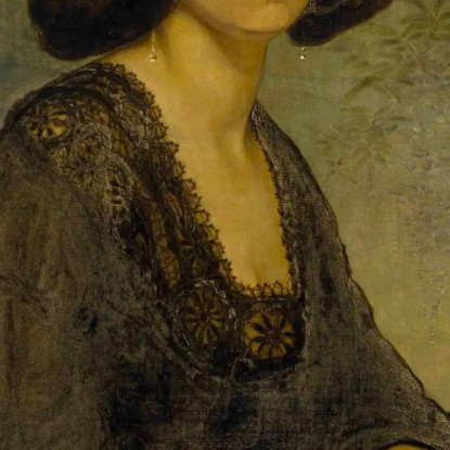 Ritratto Di Ellen Von Kohl Gerda Wegener gwg17 quadro stampato su tela