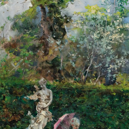 Le Cupole Di Versailles Giovanni Boldini gbd36 quadro stampato su tela