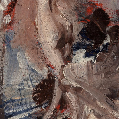 Nudo Femminile Con Pelle Di Tigre Study Giovanni Boldini gbd45 quadro stampato su tela