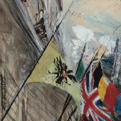 Parigi 14 Luglio Giovanni Boldini gbd47 quadro stampato su tela