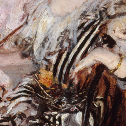Ritratto Di Madame Torri Ballerina All'Opera Giovanni Boldini gbd49 quadro stampato su tela