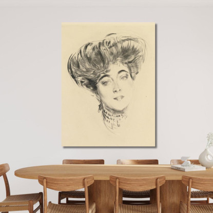 Ritratto Della Contessa D'Orsay Giovanni Boldini gbd77 quadro stampato su tela