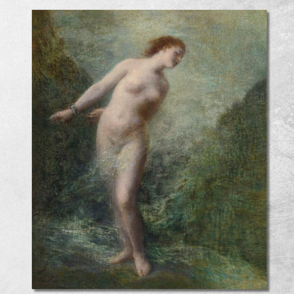 Andromeda Henri Fantin-Latour hft4 quadro stampato su tela