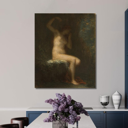 Arianna Abbandonata Henri Fantin-Latour hft6 quadro stampato su tela