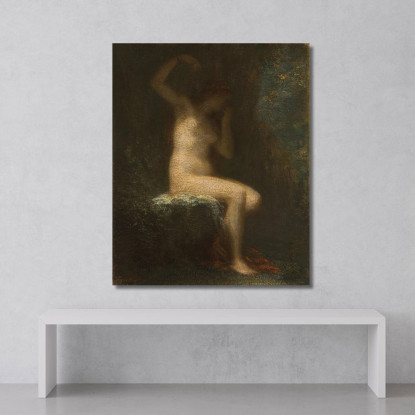 Arianna Abbandonata Henri Fantin-Latour hft6 quadro stampato su tela