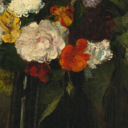 Fiori Henri Fantin-Latour hft26 quadro stampato su tela