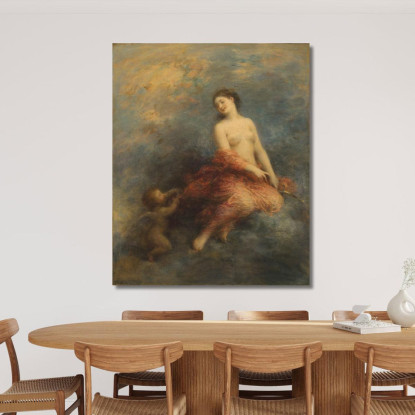 L'Aurora Henri Fantin-Latour hft50 quadro stampato su tela