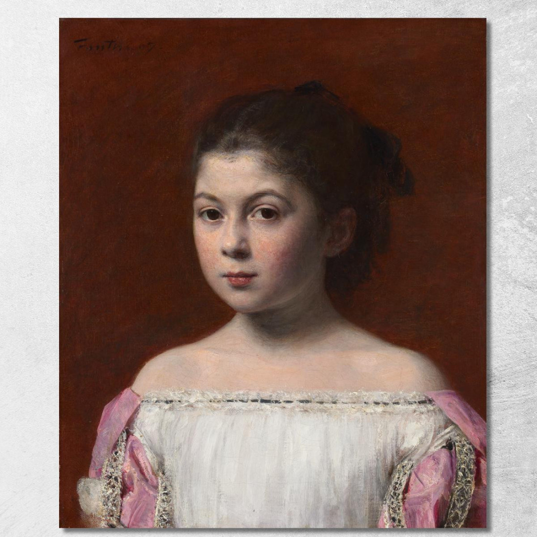 Marie-Yolande De Fitz-James Henri Fantin-Latour hft56 quadro stampato su tela