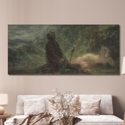 Tentazione Di Sant'Antonio Henri Fantin-Latour hft118 quadro stampato su tela