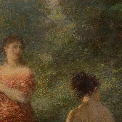 Tre Ninfe Vicino Ad Una Sorgente Henri Fantin-Latour hft127 quadro stampato su tela