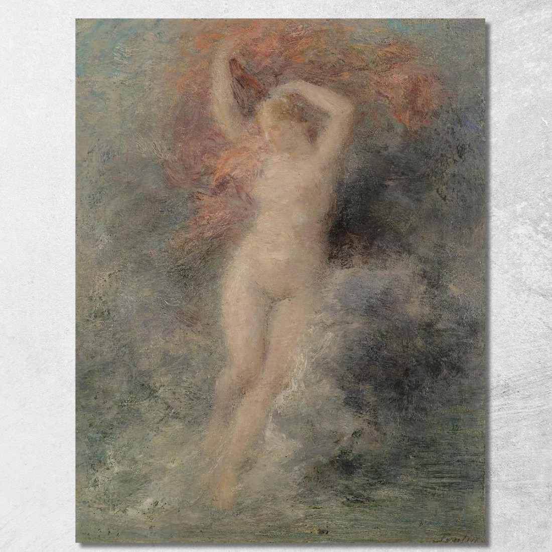 Venere Che Sorge Sopra Il Mare Henri Fantin-Latour hft132 quadro stampato su tela