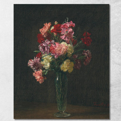 Occhielli Henri Fantin-Latour hft137 quadro stampato su tela