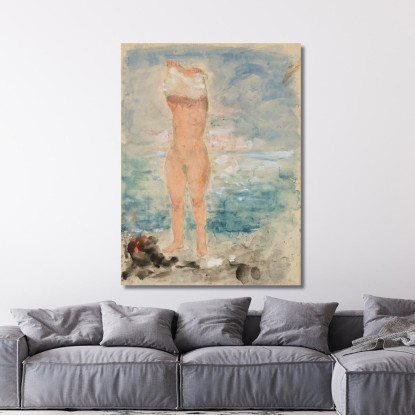 Bagnante Henri Lebasque hlb4 quadro stampato su tela