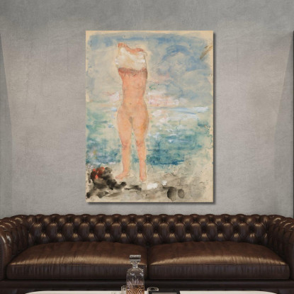 Bagnante Henri Lebasque hlb4 quadro stampato su tela