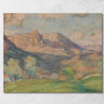 Le Baou De Vence Henri Lebasque hlb30 quadro stampato su tela